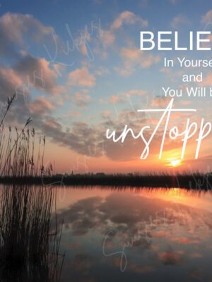 Stillness at Sunrise Text - Suusies Kiekjes - Fine Art Landscape PhotographySuusies Kiekjes Fine Art Magical Photography watermarked